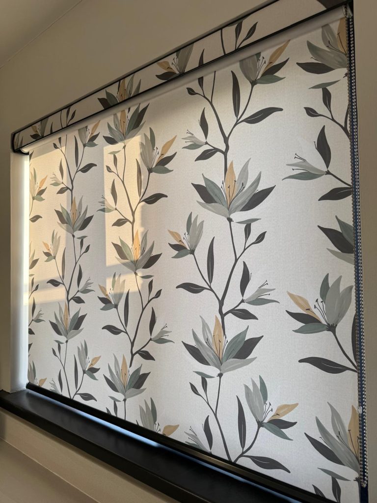 roller blinds with matching fasia