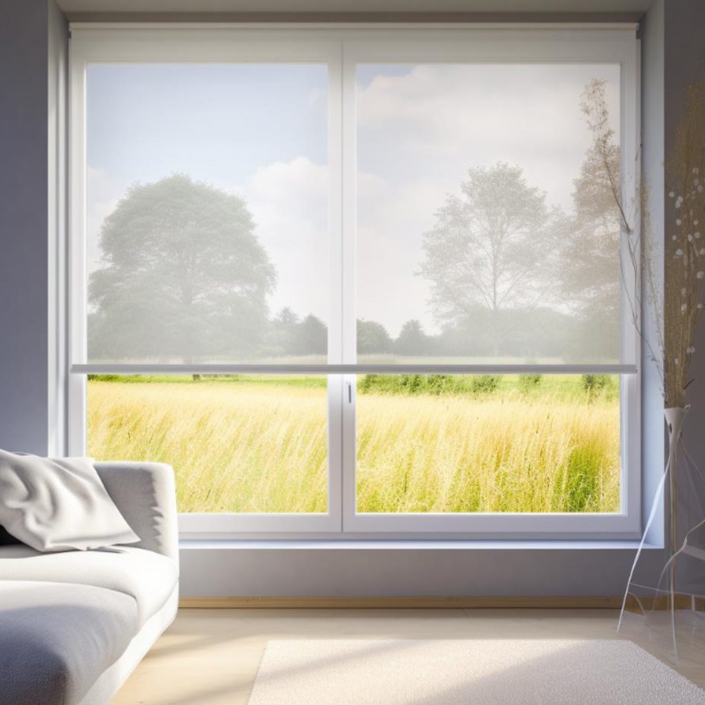 roller blinds living room ideas UK