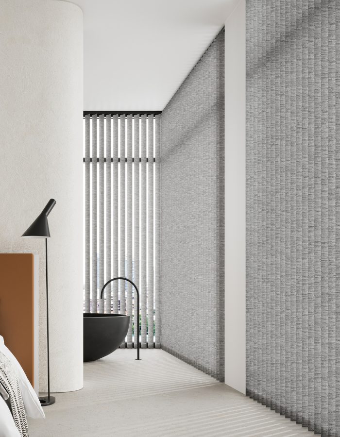 tall vertical blinds to fit in a bedroom